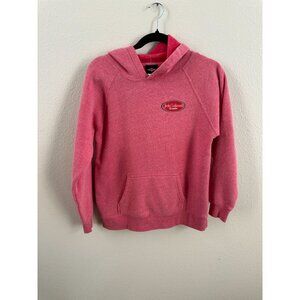 Jacks Surfboards Youth Hoodie Pink L 14/16 California Logo Kangaroo Pocket Warm